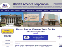 Tablet Screenshot of harvestamerica.org